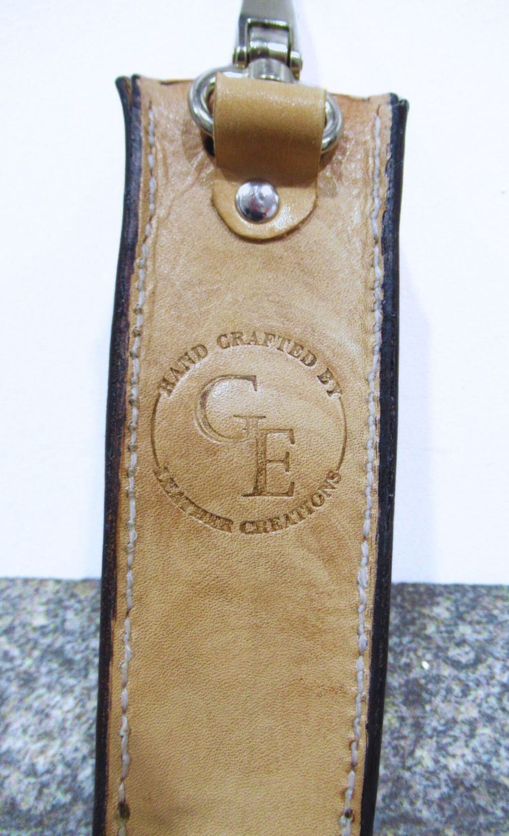 Custom Leather Golf Ball Holder - Hand Made Golfer Gift - Tooled/Carved Leather