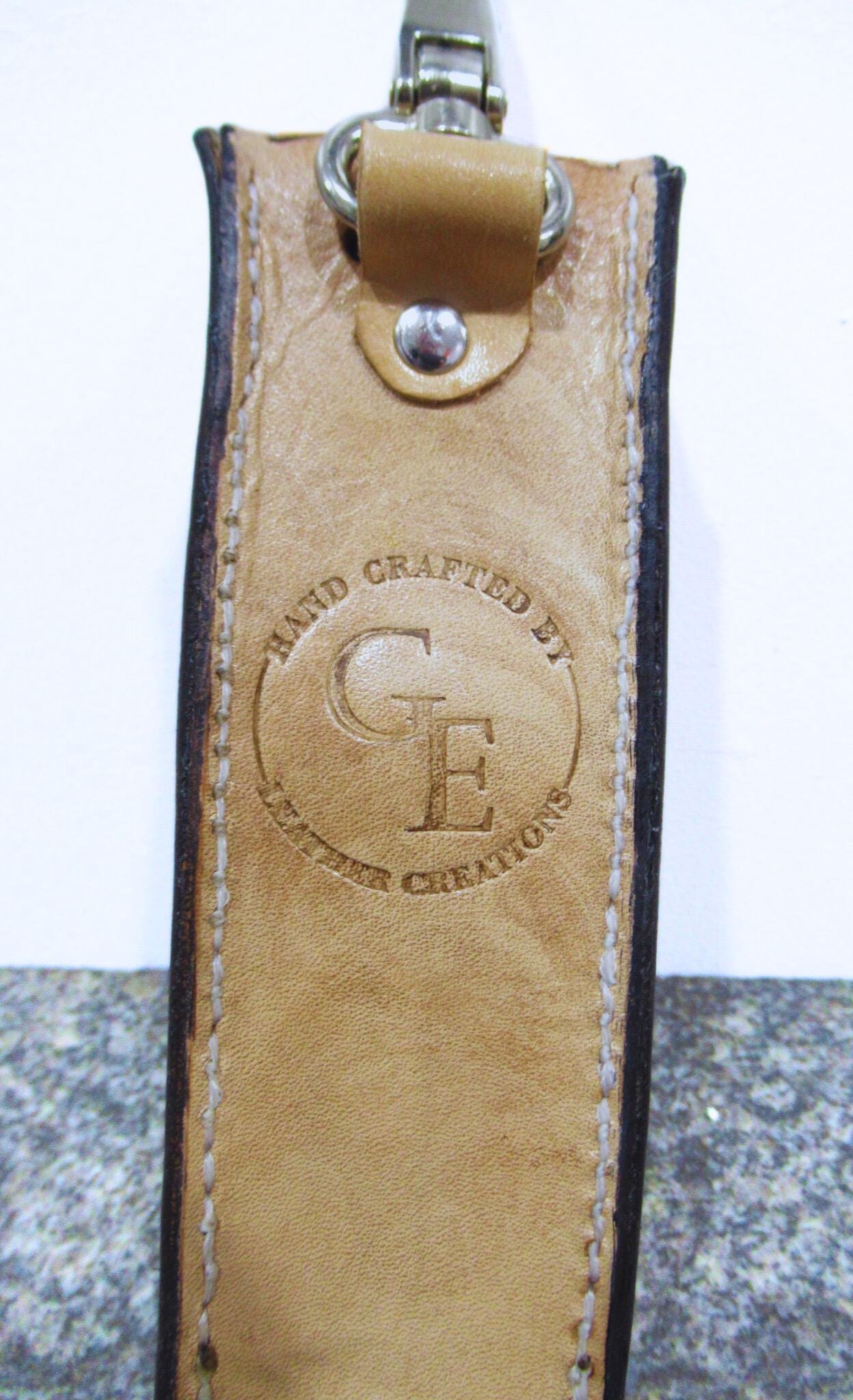 Custom Leather Golf Ball Holder - Hand Made Golfer Gift - Tooled/Carved Leather